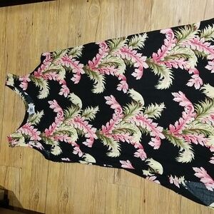 Floral Sleeveless Dress szXXL